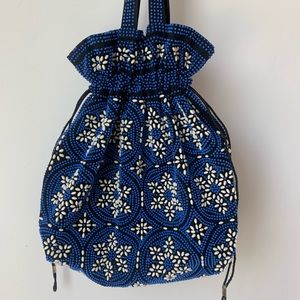 Vintage Drawstring Bag